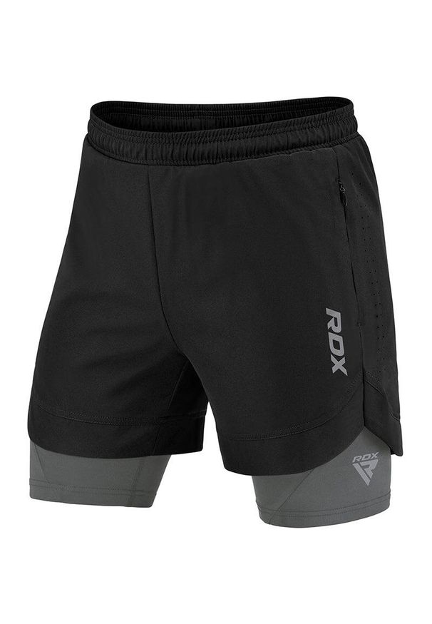 Spodenki treningowe RDX T16. Kolor: czarny