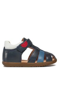 Geox Sandały B Sandal Macchia Boy B254VA 0CL54 C0693 Granatowy. Kolor: niebieski