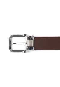 Tom Tailor - TOM TAILOR PASEK SKÓRZANY SOPO-TT293 680 35mm Ledergürtel. Materiał: skóra. Wzór: paski. Styl: klasyczny #3