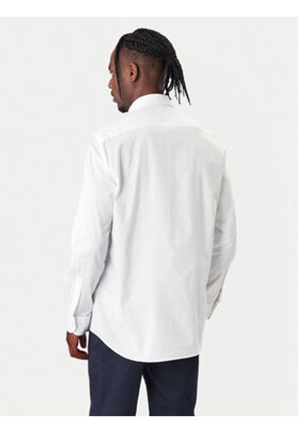 TOMMY HILFIGER - Tommy Hilfiger Koszula MW0MW40529 Biały Regular Fit. Kolor: biały. Materiał: bawełna