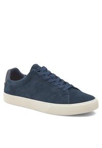 Gino Rossi Sneakersy LUCA-02 124AM Granatowy. Kolor: niebieski. Materiał: zamsz, skóra #8