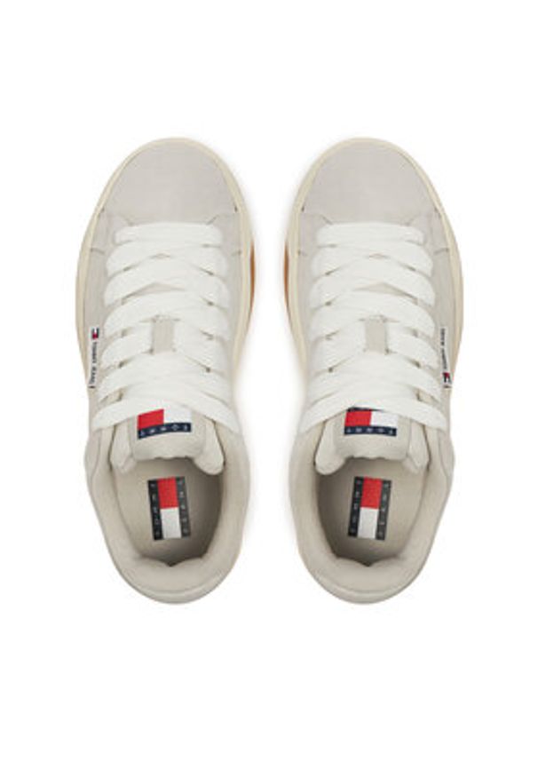 Tommy Jeans Sneakersy Tjw Skate Sneaker EN0EN02677 Szary. Kolor: szary. Materiał: zamsz, skóra. Sport: skateboard