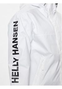 Helly Hansen Kurtka przeciwdeszczowa Ervik Jacket 64032 Biały Regular Fit. Kolor: biały. Materiał: syntetyk