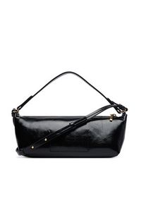 Calvin Klein Torebka Foil Logo Glossy LV04F3738G Czarny. Kolor: czarny. Materiał: skórzane #4