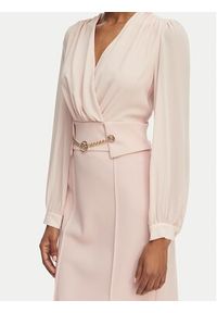 Rinascimento Sukienka koktajlowa CFC0123289003 Różowy Regular Fit. Kolor: różowy. Materiał: syntetyk. Styl: wizytowy #2