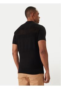 Karl Lagerfeld - KARL LAGERFELD Polo 655009 562301 Czarny Regular Fit. Typ kołnierza: polo. Kolor: czarny. Materiał: bawełna #5