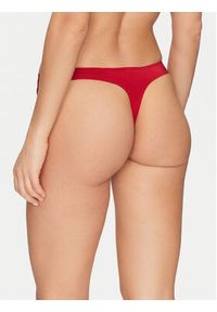 Hunkemöller Stringi Marine 300261 Czerwony. Kolor: czerwony. Materiał: syntetyk #7