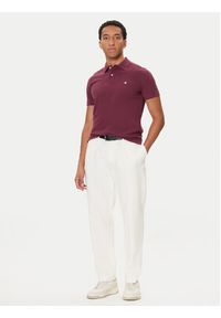 United Colors of Benetton - United Colors Of Benetton Polo 3089J3179 Fioletowy Regular Fit. Typ kołnierza: polo. Kolor: fioletowy. Materiał: bawełna #5