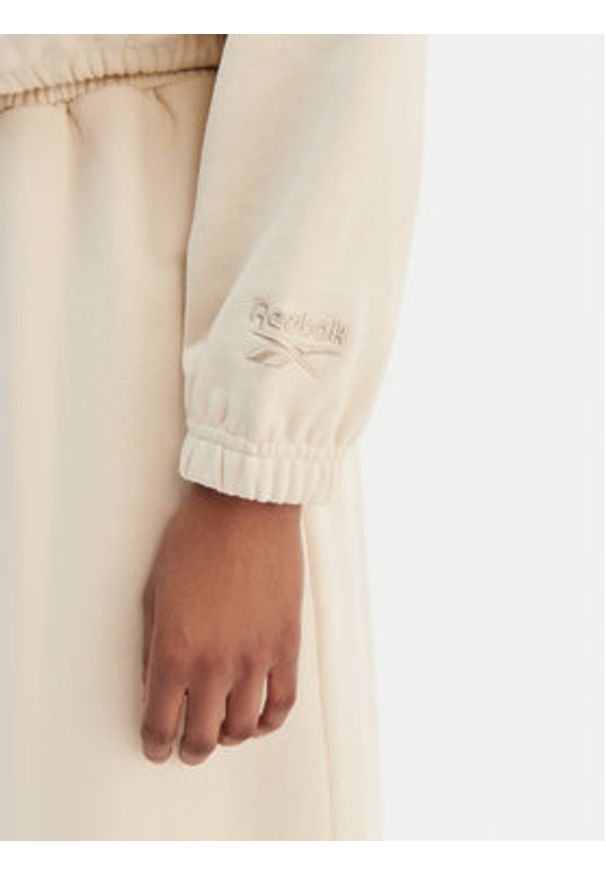 Reebok Bluza Reebok x Ewa Chodakowska RK25620CCW Beżowy Regular Fit. Kolor: beżowy. Materiał: bawełna