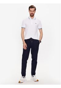 BOSS - Boss Polo Paddy 50468983 Biały Regular Fit. Typ kołnierza: polo. Kolor: biały. Materiał: bawełna #3