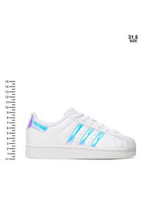 Adidas - adidas Sneakersy Superstar II C JQ1789 Biały. Kolor: biały. Materiał: skóra. Model: Adidas Superstar #3