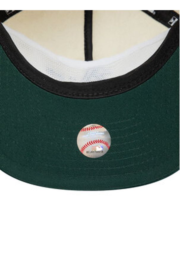 New Era Czapka z daszkiem Script Oakland Athletics Golfer 60595252 Biały. Kolor: biały. Materiał: materiał, bawełna