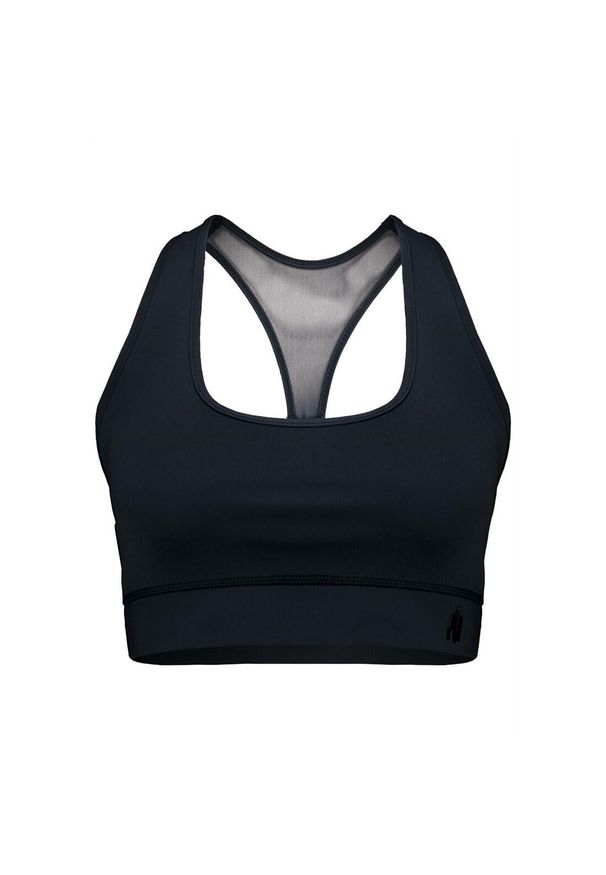 GORILLA WEAR - Biustonosz dla kobiet Gorilla Wear Meta. Kolor: czarny. Materiał: materiał. Sport: fitness