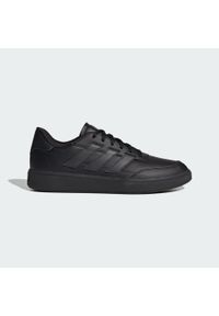 Adidas - Buty Courtblock. Okazja: na co dzień. Kolor: szary, czarny, wielokolorowy. Sport: turystyka piesza #1