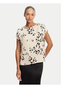 Tatuum Bluzka Osma 1 T2504.065 Écru Regular Fit. Materiał: wiskoza