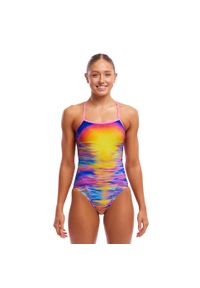 FUNKITA - Strój pływacki jednoczęściowy damski Funkita Single Strap One Piece. Kolor: wielokolorowy