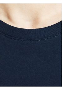 Jack & Jones T-Shirt Corp Logo 12137126 Granatowy Slim Fit. Kolor: niebieski. Materiał: bawełna #8