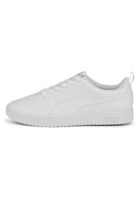 Buty do chodzenia męskie Puma Rickie. Kolor: biały. Materiał: skóra ekologiczna, materiał. Sport: turystyka piesza