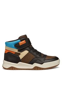 Sneakersy Geox. Kolor: brązowy