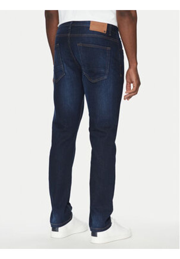 INDICODE Jeansy Tony 4779 Niebieski Slim Fit. Kolor: niebieski