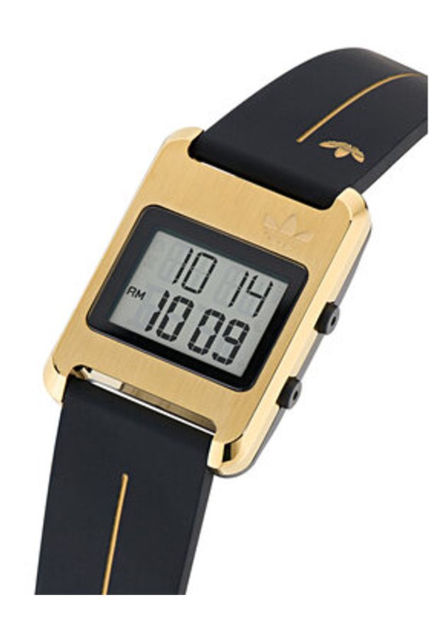 Adidas - adidas Zegarek AO Street Retro Pop Three AOST25534 Czarny. Kolor: czarny. Styl: retro, street