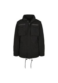 BUILD YOUR BRAND - Męska Kurtka M65 Giant Padded Jacket. Kolor: czarny