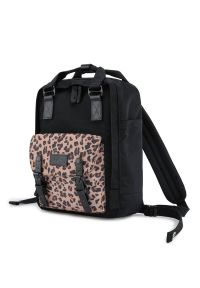 Plecak miejski Himawari 188L czarny. Kolor: czarny. Materiał: tkanina, poliester. Styl: elegancki, casual