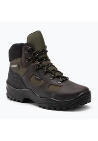 Buty trekkingowe męskie Grisport 626D91G. Wysokość cholewki: za kostkę. Zapięcie: sznurówki. Kolor: czarny. Materiał: skóra, materiał, syntetyk. Szerokość cholewki: normalna. Sport: turystyka piesza #1