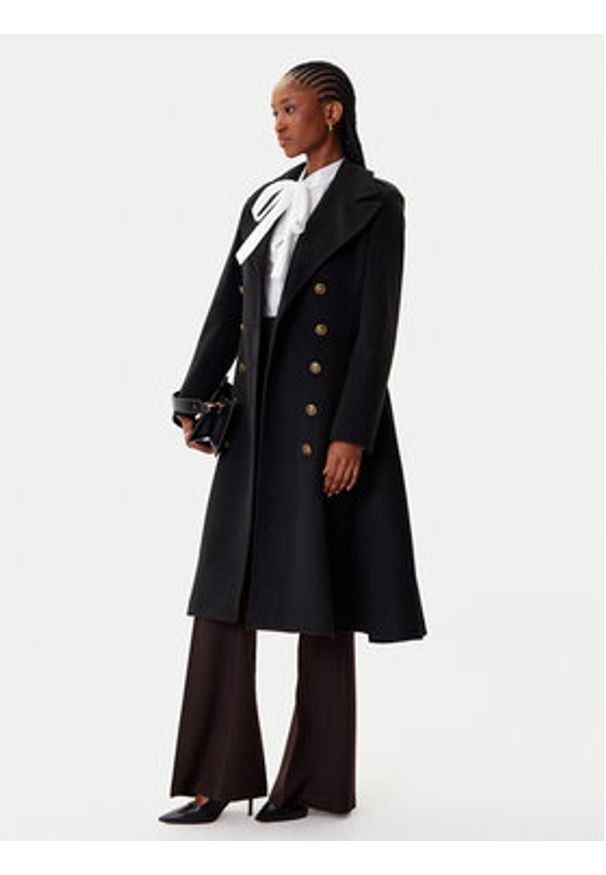 Artigli Płaszcz przejściowy ACCP002984 Czarny Regular Fit. Kolor: czarny. Materiał: syntetyk