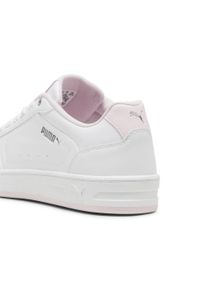 Puma - Sneakersy Court Classy PUMA White Whisp Of Pink Silver Gray. Kolor: szary, biały, wielokolorowy, różowy. Sport: turystyka piesza