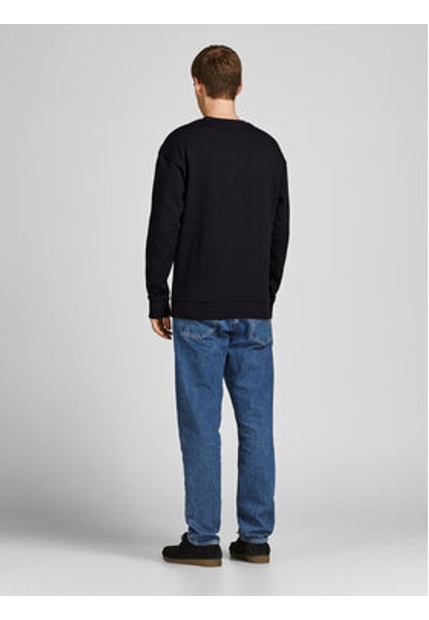 Jack & Jones Bluza Bradley 12249341 Czarny Relaxed Fit. Kolor: czarny. Materiał: syntetyk, bawełna