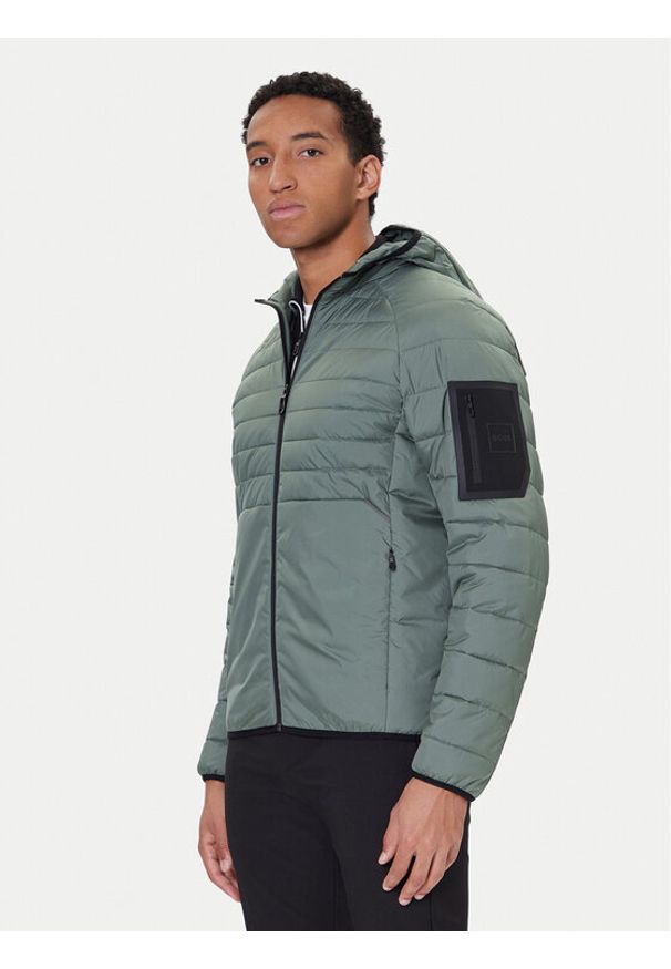 BOSS Kurtka przejściowa Ow Urbanex JT HD 50549181 Zielony Regular Fit. Kolor: zielony. Materiał: syntetyk