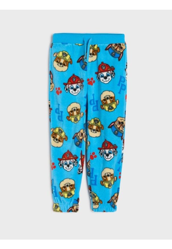 Sinsay - Spodnie jogger ze wzorkiem Paw Patrol - beżowy. Kolor: beżowy