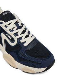 Replay - REPLAY Sneakersy GMS9M .000.C0022T Granatowy. Kolor: niebieski. Materiał: zamsz, skóra #5
