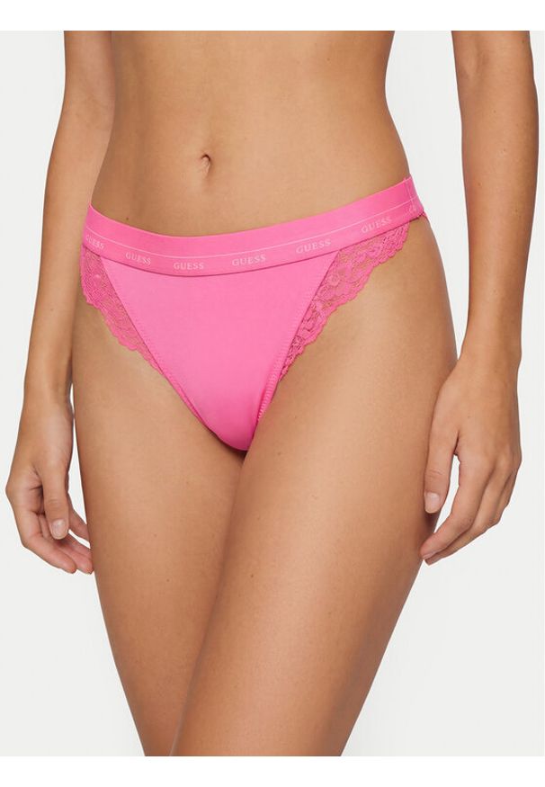 Guess Figi brazylijskie O4YE00 PZ01C Różowy. Kolor: różowy. Materiał: syntetyk