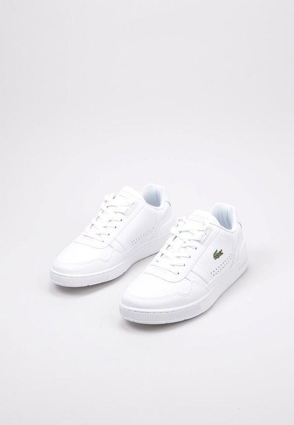 Tenisówki Lacoste Model T-clip 123 13 Sfa Kolor Biały. Kolor: biały. Materiał: skóra, tkanina. Sport: tenis