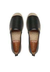 Lauren Ralph Lauren Espadryle Cameryn IV 802905304001 Czarny. Kolor: czarny. Materiał: skóra #3