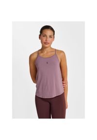 Damski tank top Hummel Yoga Soft. Kolor: fioletowy. Sport: joga i pilates, fitness #1