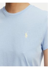 Polo Ralph Lauren T-Shirt 211B14605019 Niebieski jasny Classic Fit. Typ kołnierza: polo. Kolor: niebieski. Materiał: bawełna #2