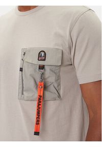 Parajumpers T-Shirt Mojave 25WMPMTSRE07 Beżowy Regular Fit. Kolor: beżowy. Materiał: bawełna #4