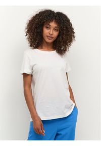 Kaffe T-Shirt Marin 10506137 Biały Regular Fit. Kolor: biały. Materiał: bawełna #1