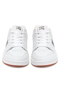 DC Shoes Sneakersy MANTECA 4 ADYS100765-HBW Biały. Kolor: biały. Materiał: skóra #7