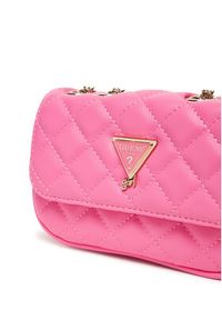 Guess Torebka J5YZ17 WGT10 Różowy. Kolor: różowy. Materiał: skórzane #4