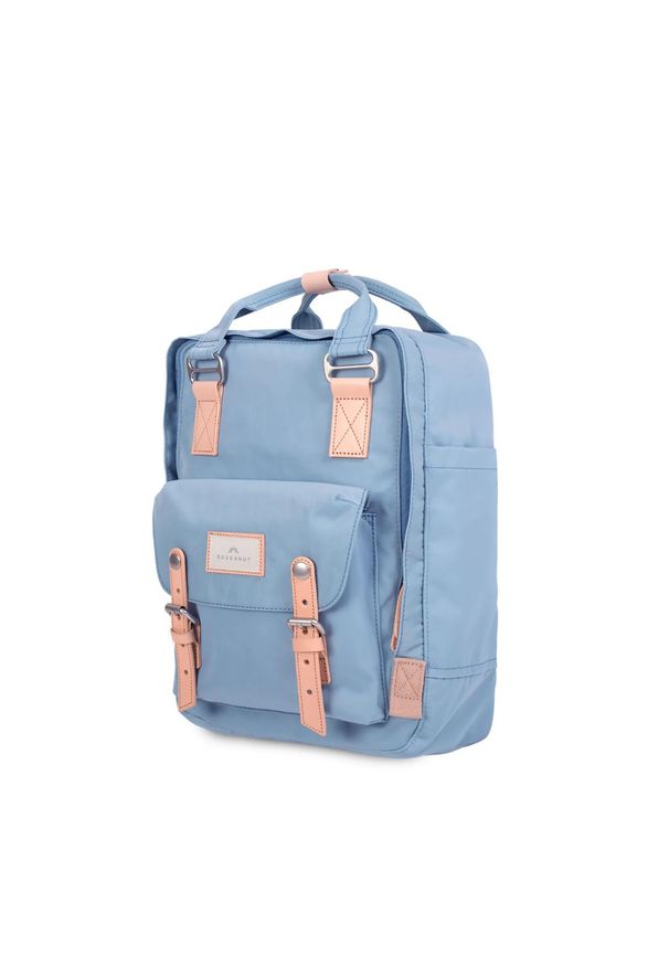 Plecak na laptopa Doughnut Macaroon - light blue. Kolor: niebieski