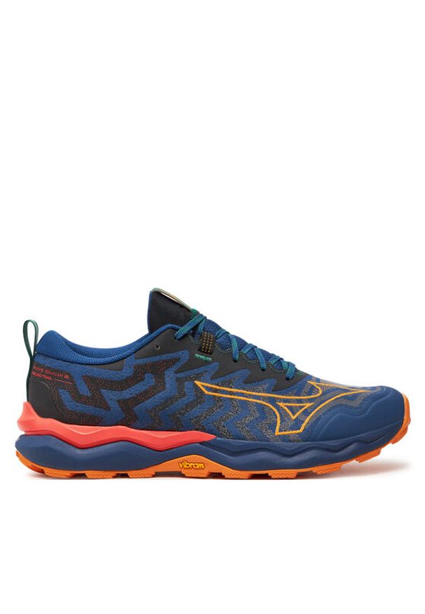 Mizuno Buty do biegania Wave Mujin 10 J1GJ2471 Granatowy. Kolor: niebieski. Materiał: materiał. Model: Mizuno Wave