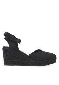 DeeZee Espadryle WS020609-01 Czarny. Kolor: czarny. Materiał: materiał #1