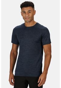 Regatta - Męska koszulka turystyczna z krótkim rękawem Fingal Edition. Kolor: brązowy, niebieski, zielony, wielokolorowy. Materiał: poliester. Długość rękawa: krótki rękaw. Długość: krótkie #2