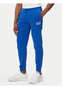 EA7 Emporio Armani Dres 7M000967 AF10377 UB087 Niebieski Slim Fit. Kolor: niebieski. Materiał: bawełna #6