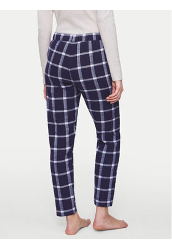 Triumph Spodnie piżamowe Mix&Match 10225048 Granatowy. Kolor: niebieski. Materiał: bawełna