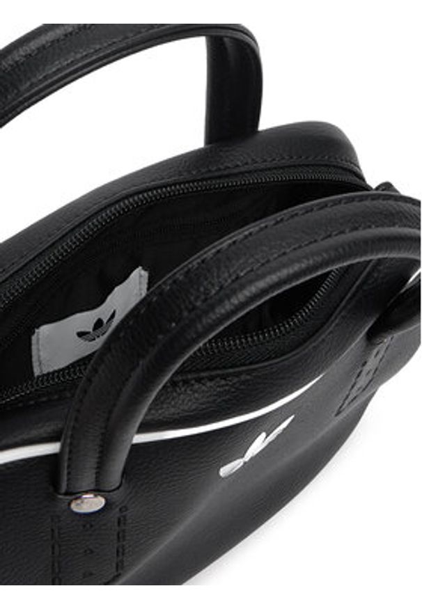 Adidas - adidas Torebka JX7872 Czarny. Kolor: czarny. Materiał: skórzane